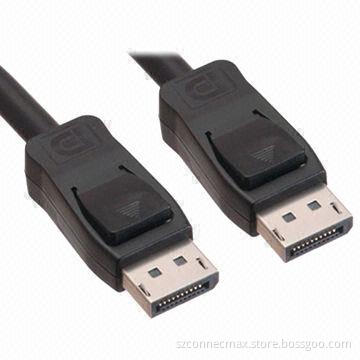DisplayPort Cable, Male to Male with 28AWG Copper Wire